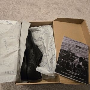 Black Leather Men's Shoes